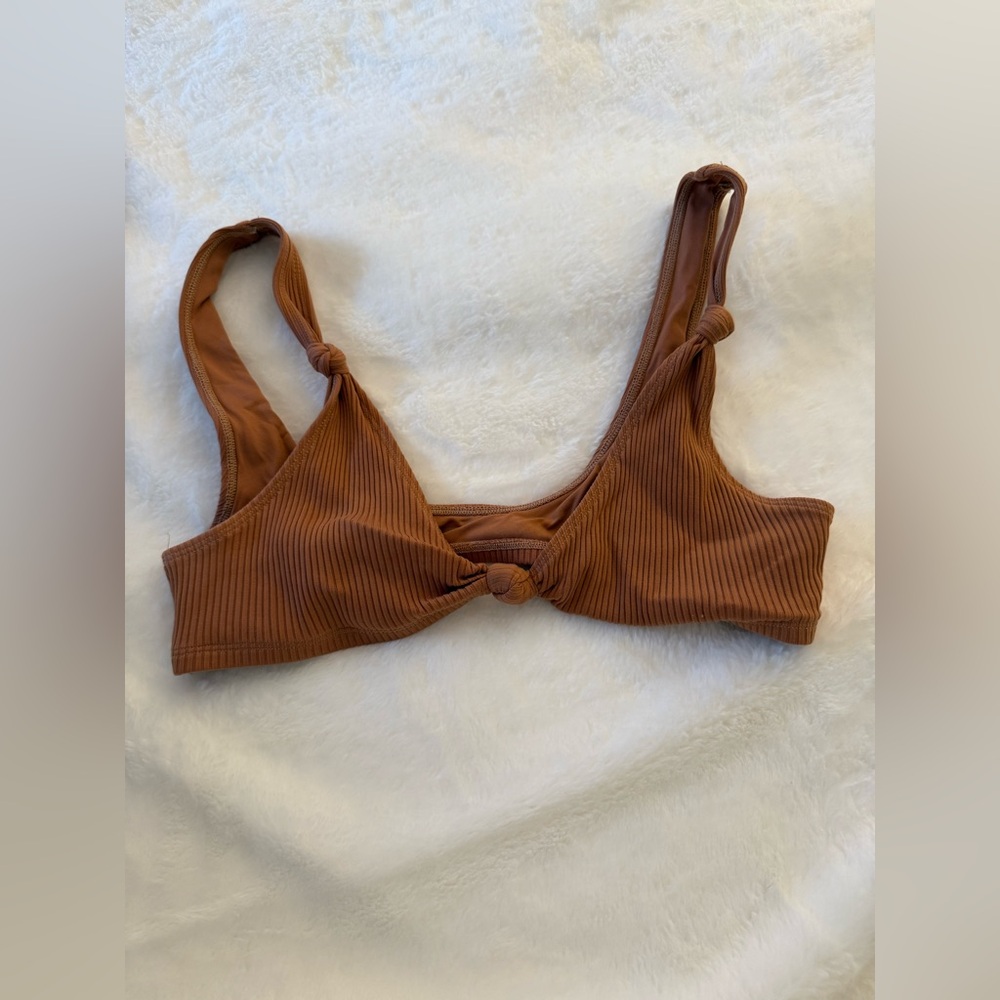 Minimale Animale Ribbed Rust Bikini Set - Picture 4 of 14